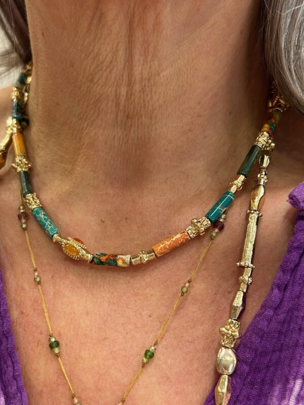 Collier KALI Orange – Image 3