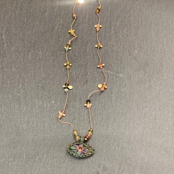 Collier IRIS Rubis Zoizite