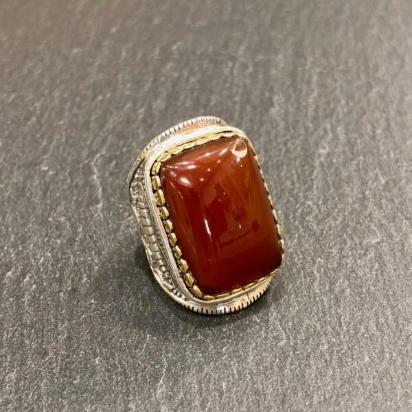 Bague J866 CORNALINE