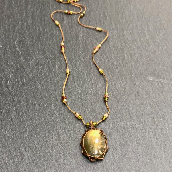 Collier Tibetan Améthyste