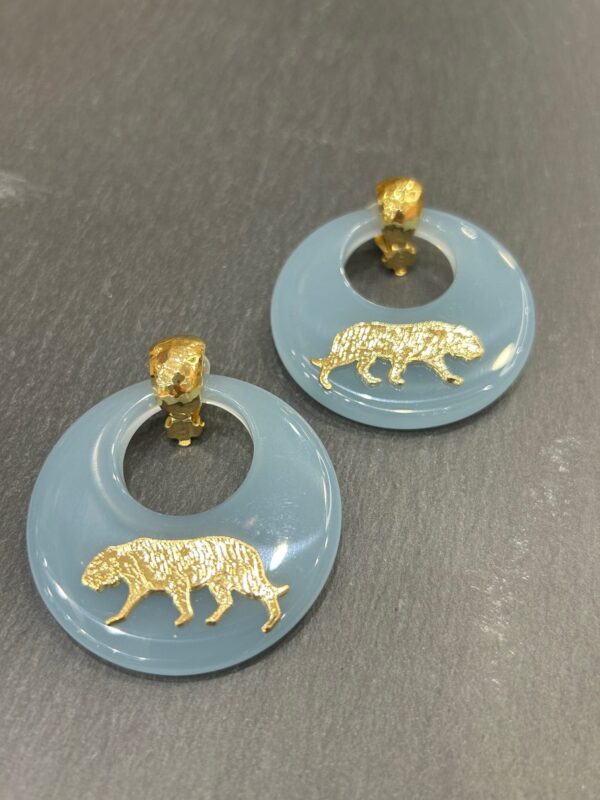Boucles d'oreilles TIGRE