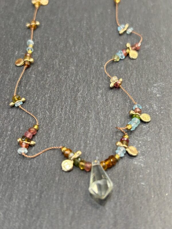 Collier RAINBOW Améthyste Verte