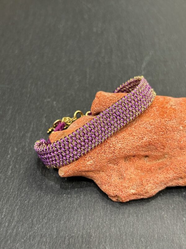 Bracelet TEXTURE Violet