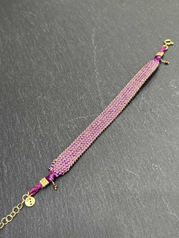 Bracelet TEXTURE Violet – Image 4