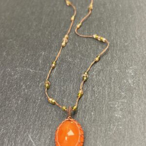 Collier Tibetan Cornaline