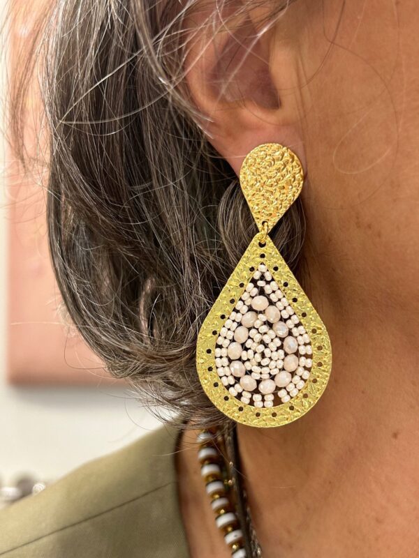 Boucles BAKER Ivoire – Image 3