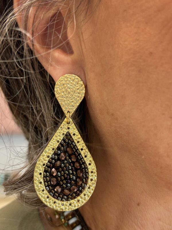 Boucles BAKER Noisette – Image 3