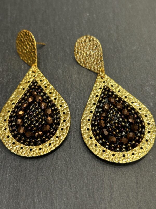 Boucles BAKER Noisette