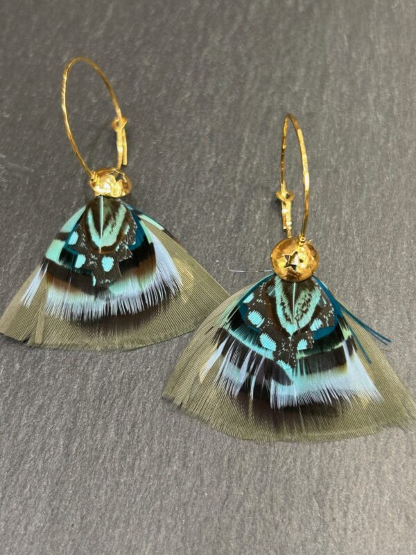 Boucles d'oreilles Bermude