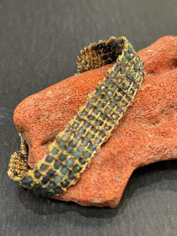 Bracelet JAIPUR Tourmaline bleue