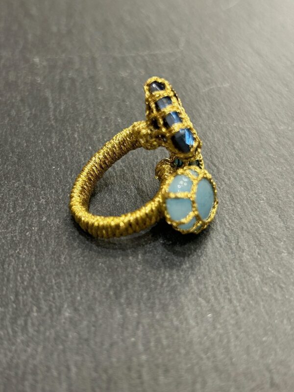 Bague ITZA Bleue – Image 4