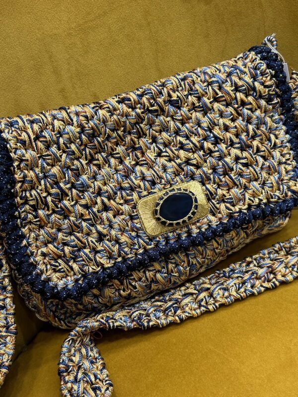 SAC BELAMI Bleu gold