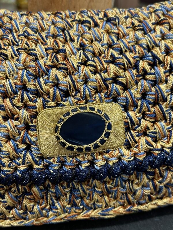 SAC BELAMI Bleu gold – Image 2