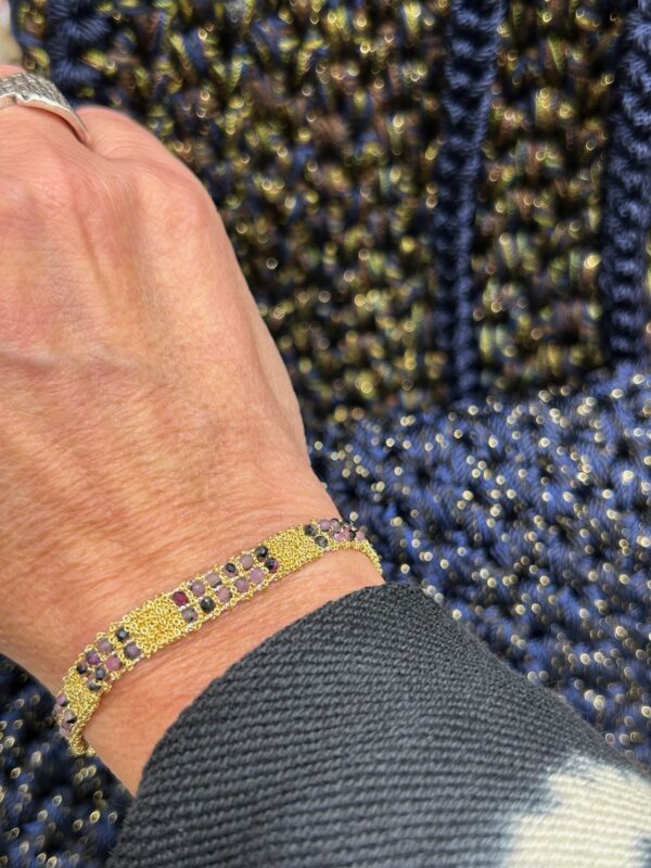 Bracelet STONES MINI Tourmaline Rubis – Image 3