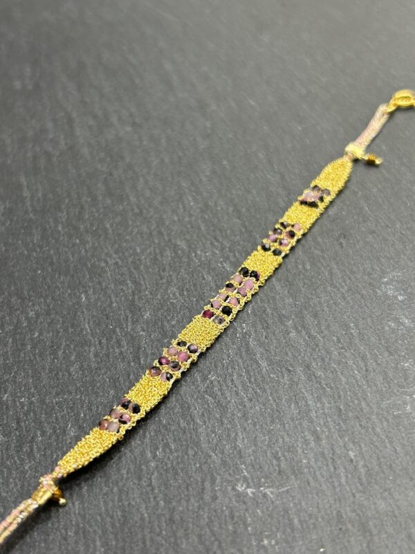 Bracelet STONES MINI Tourmaline Rubis – Image 4