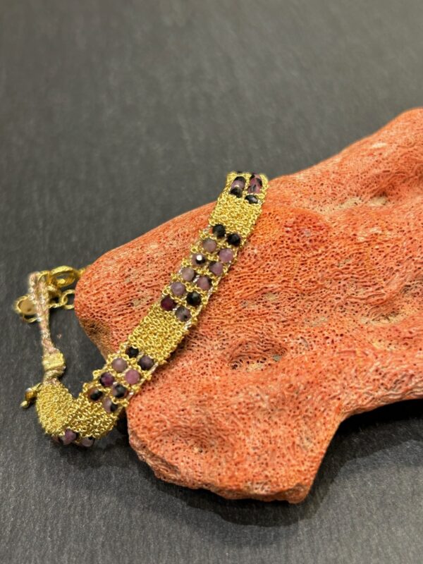 Bracelet STONES MINI Tourmaline Rubis