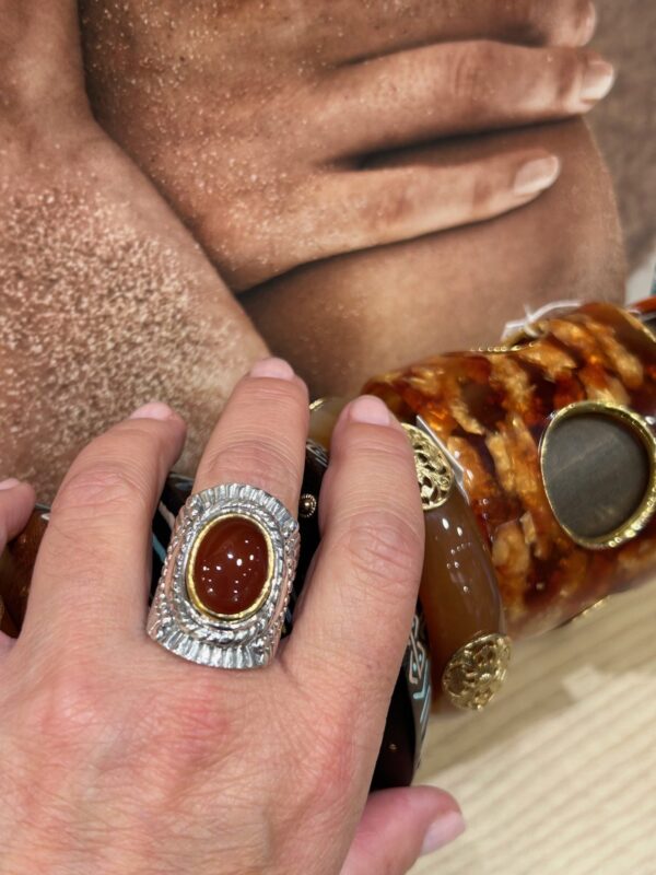 Bague J888 Cornaline – Image 5