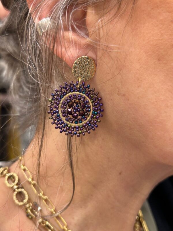 Boucles BABY ESPAGNOLA Aubergine – Image 3