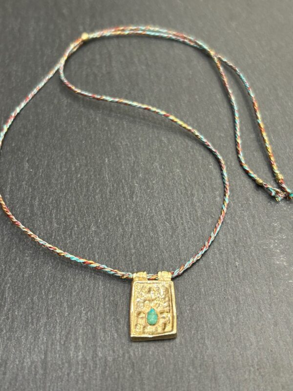 Collier BOUDDHA Turquoise
