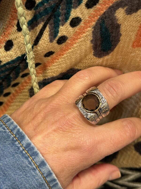 Bague 6727 Quartz Fumé – Image 5