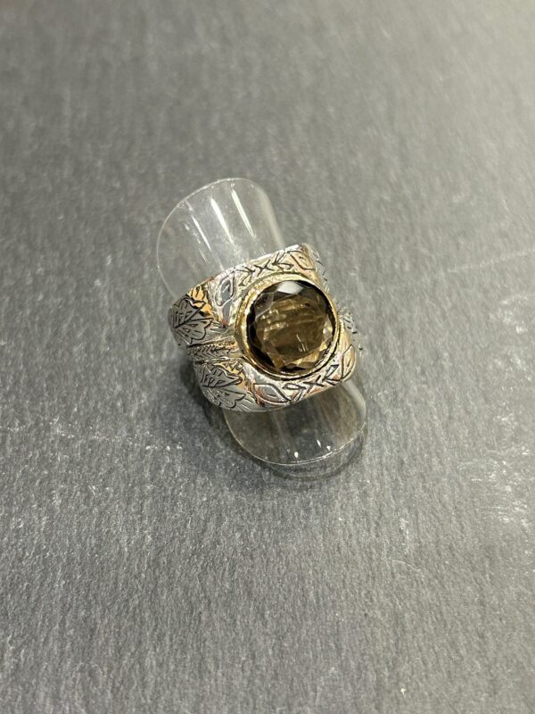 Bague 6727 Quartz Fumé – Image 4