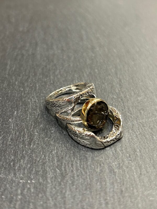 Bague 6727 Quartz Fumé – Image 3