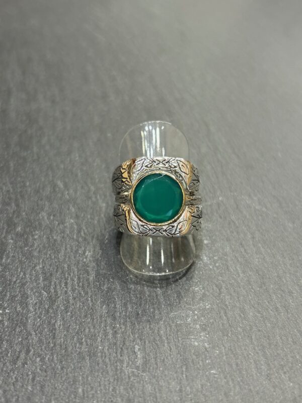 Bague 6296 Onyx vert