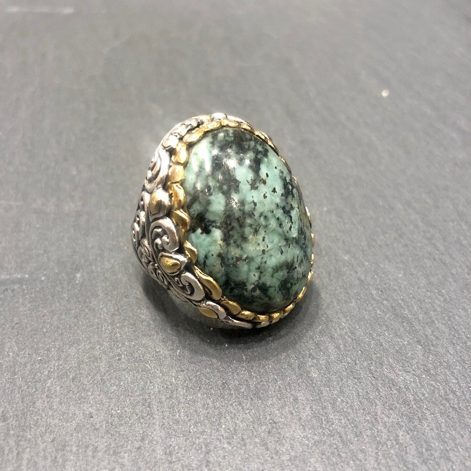 Bague J794 Turquoise Africaine Astrée Bijoux