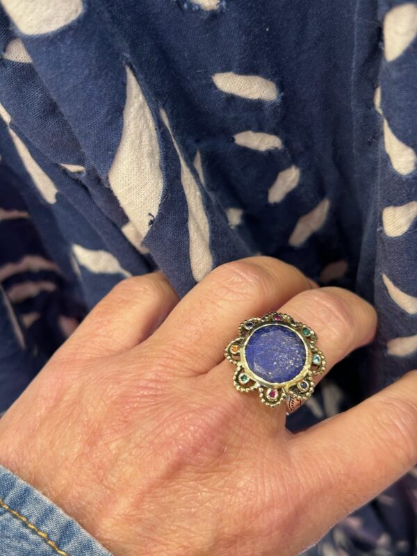 Bague 6723 Lapis lazuli – Image 4