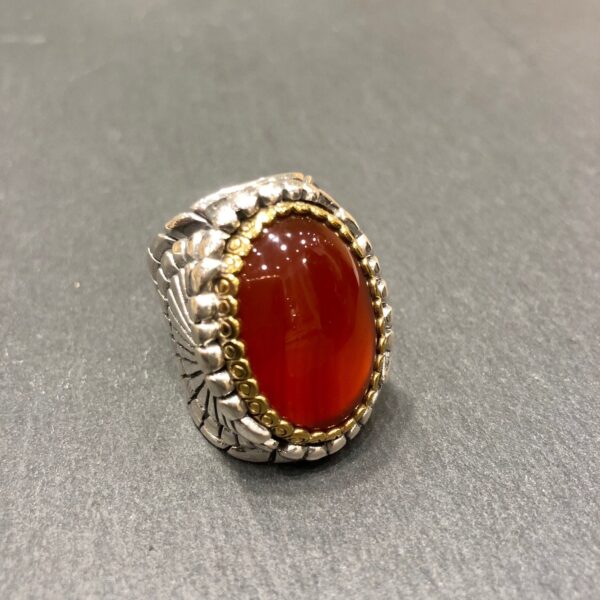 Bague J807 Cornaline
