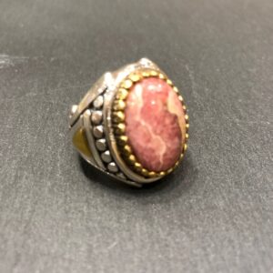 Bague J799 Rhodochrosite