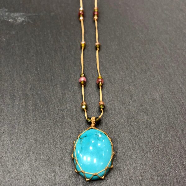 Collier Tibetan Turquoise