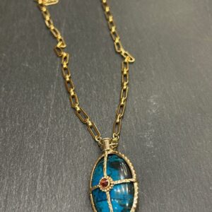 Collier Octave Chrysocolle
