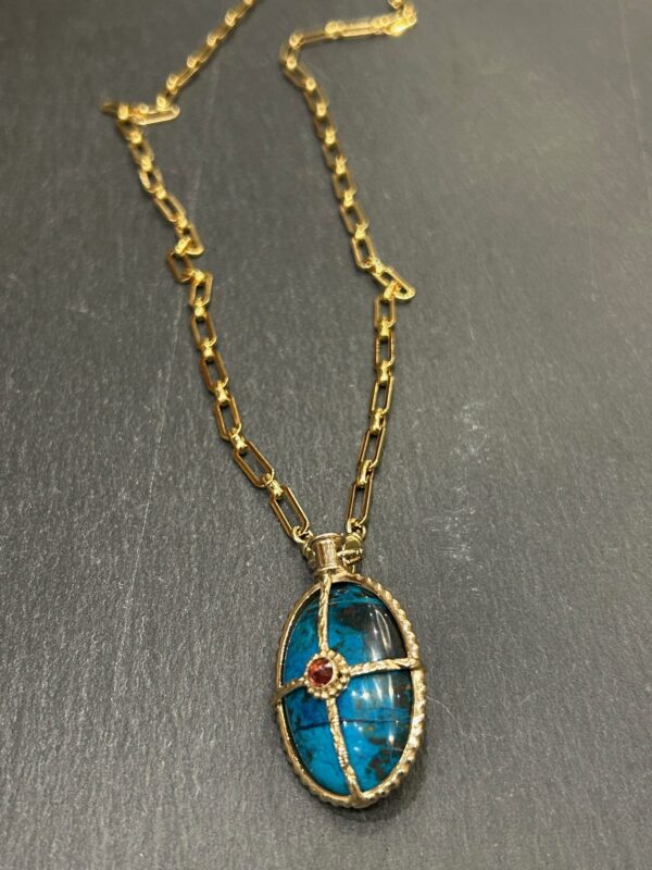Collier Octave Chrysocolle