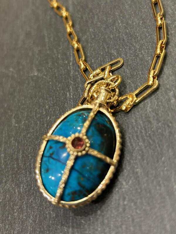 Collier Octave Chrysocolle – Image 3