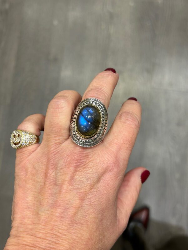 Bague J881 Labradorite – Image 4