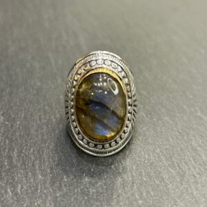 Bague J881 Labradorite
