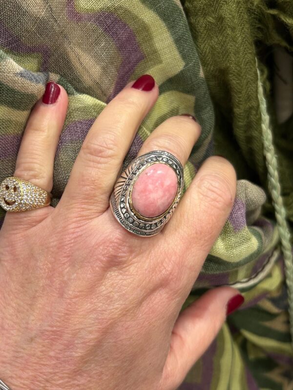 Bague J881 Rhodochrosite – Image 5