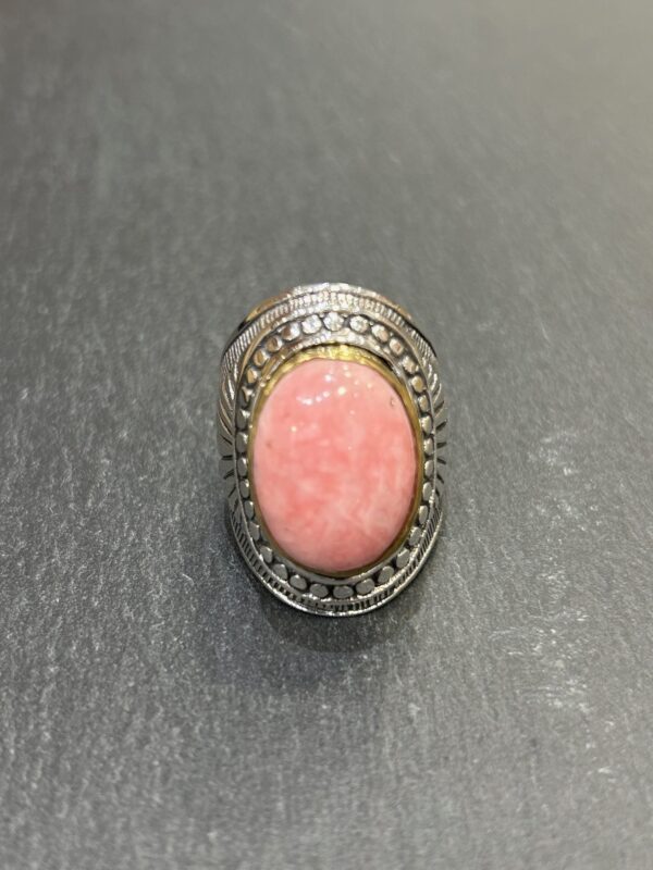 Bague J881 Rhodochrosite