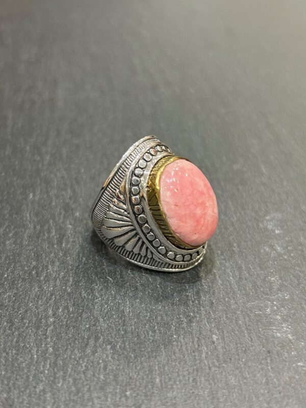 Bague J881 Rhodochrosite – Image 4