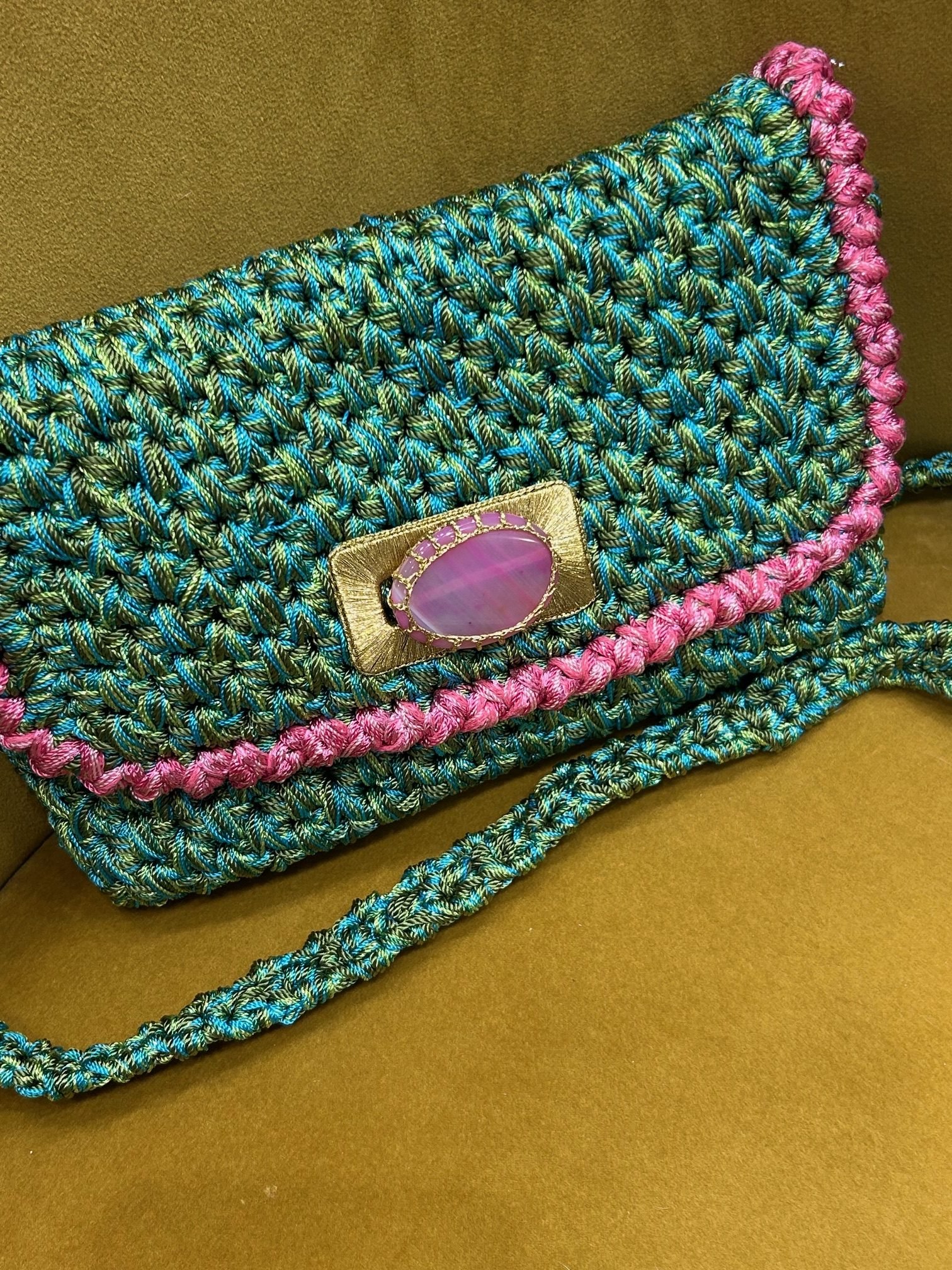 SAC BOVARY PRESTIGE Menthe / rose