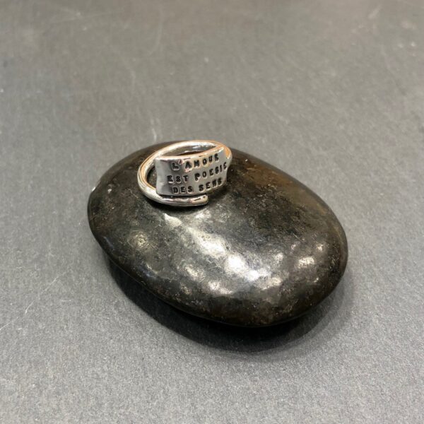 Bague Poesie