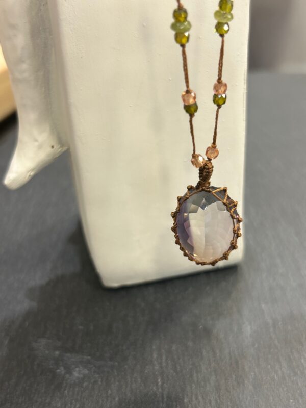 Collier TIBETAN Amétrine – Image 4