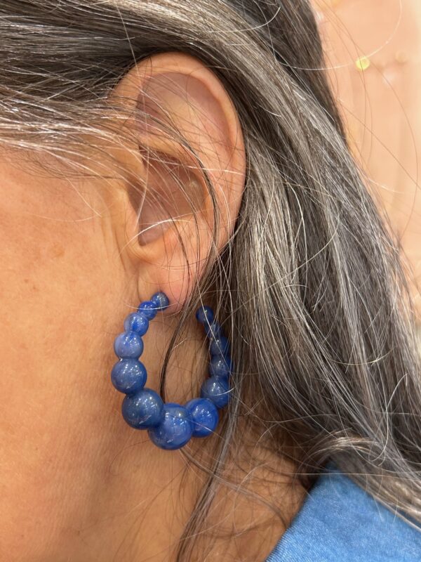 Boucles d'oreilles CYCLADE Marine – Image 3