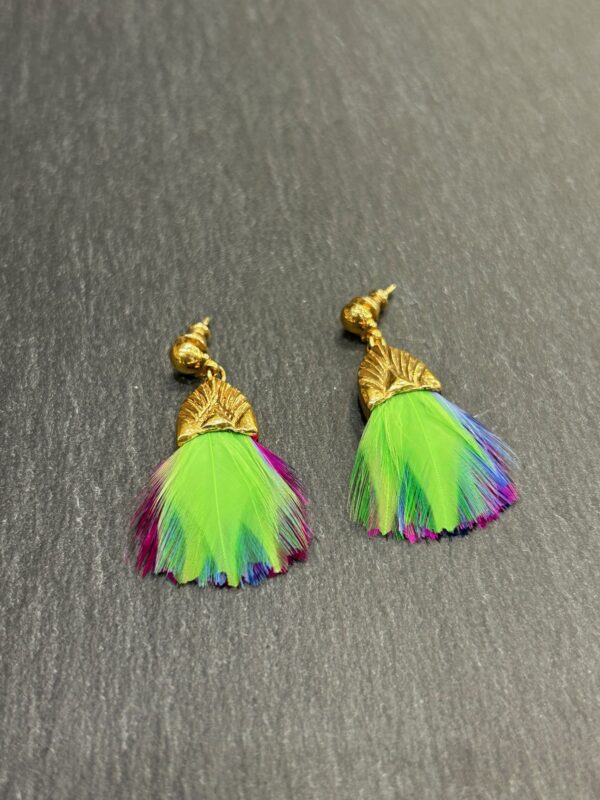 Boucles d'oreilles PLUMETTE - ASTREE