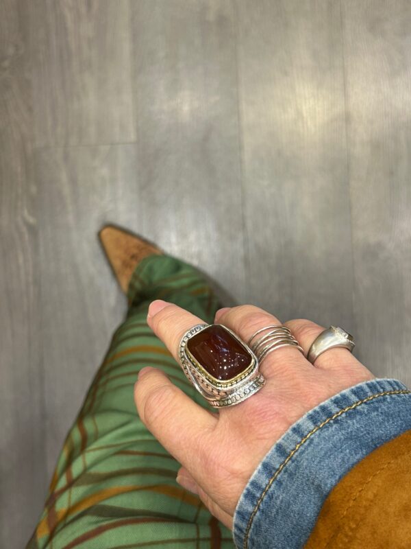 Bague J968 Cornaline – Image 3