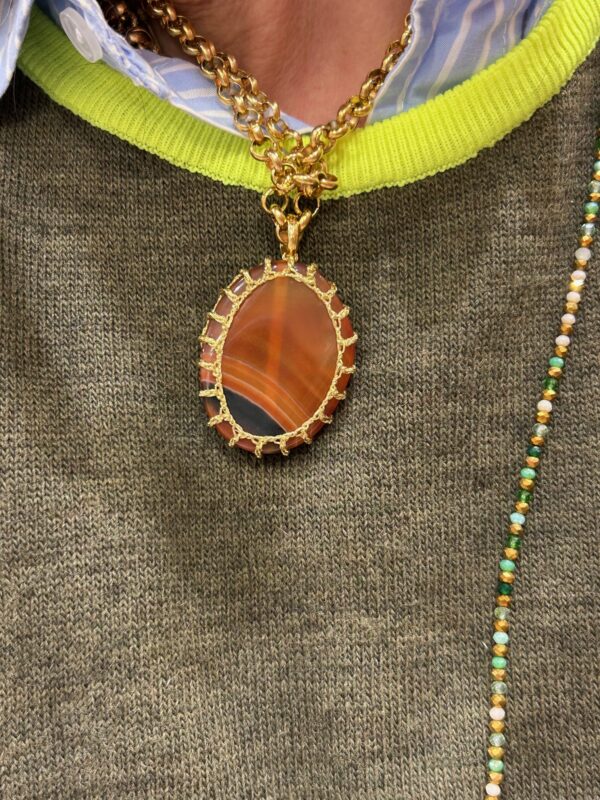 Collier GOTTA Cornaline – Image 3