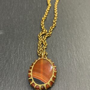 COLLIER GOTTA CORNALINE - ASTREE