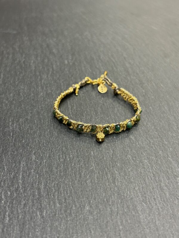 BRACELET PRECIEUX EMERAUDE - ASTREE
