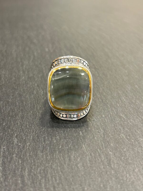 BAGUE J969 NACRE GRISE - ASTREE